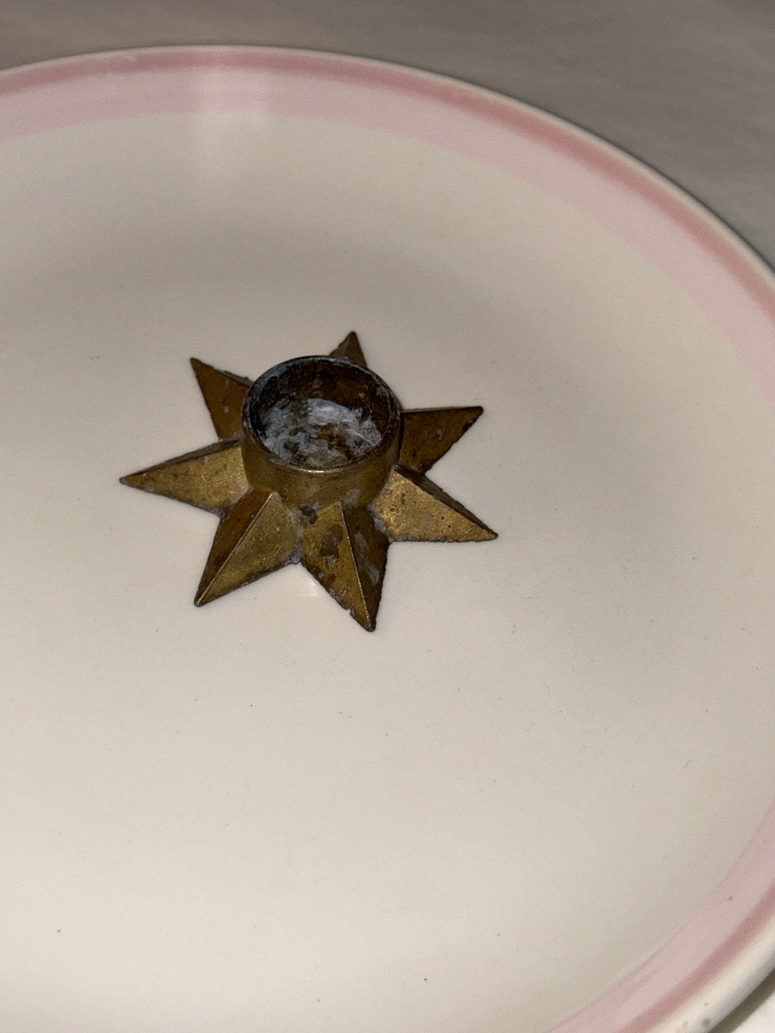 Star candleholder - NEROLI