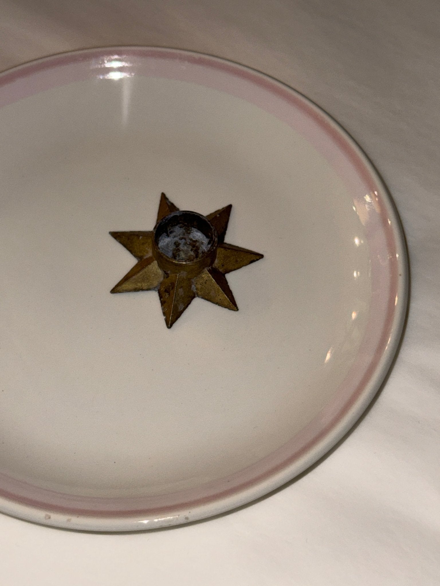 Star candleholder - NEROLI