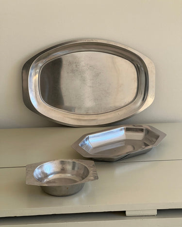 Steel dish - NEROLI