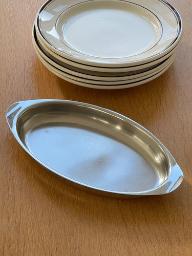 Steel dish - NEROLI