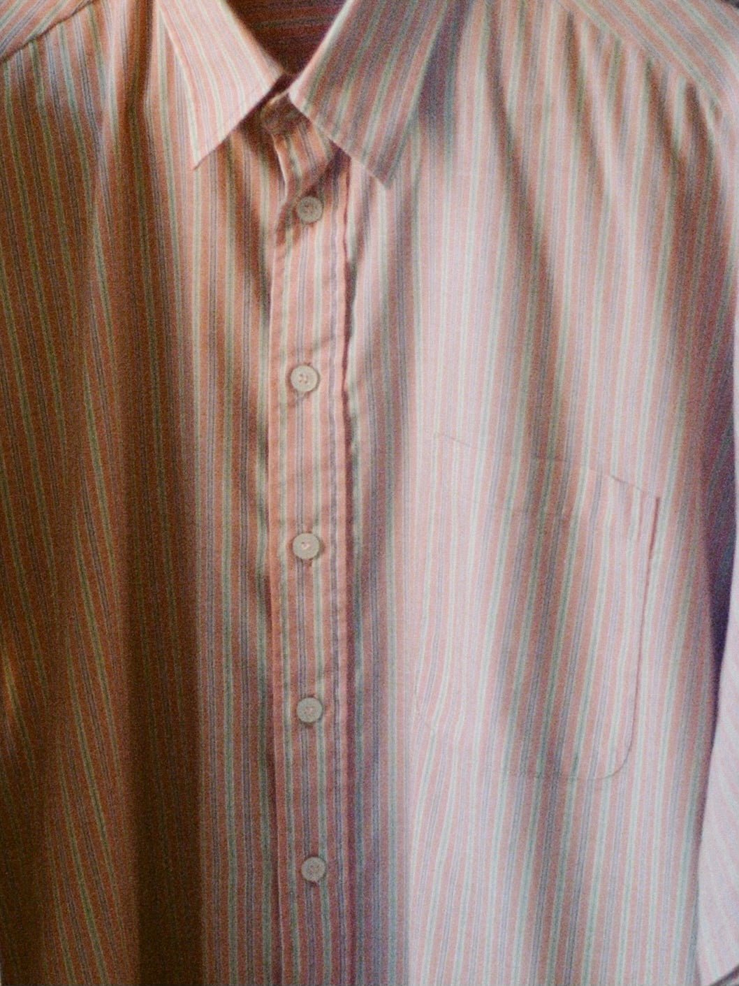 Striped short sleeve shirt - NEROLI