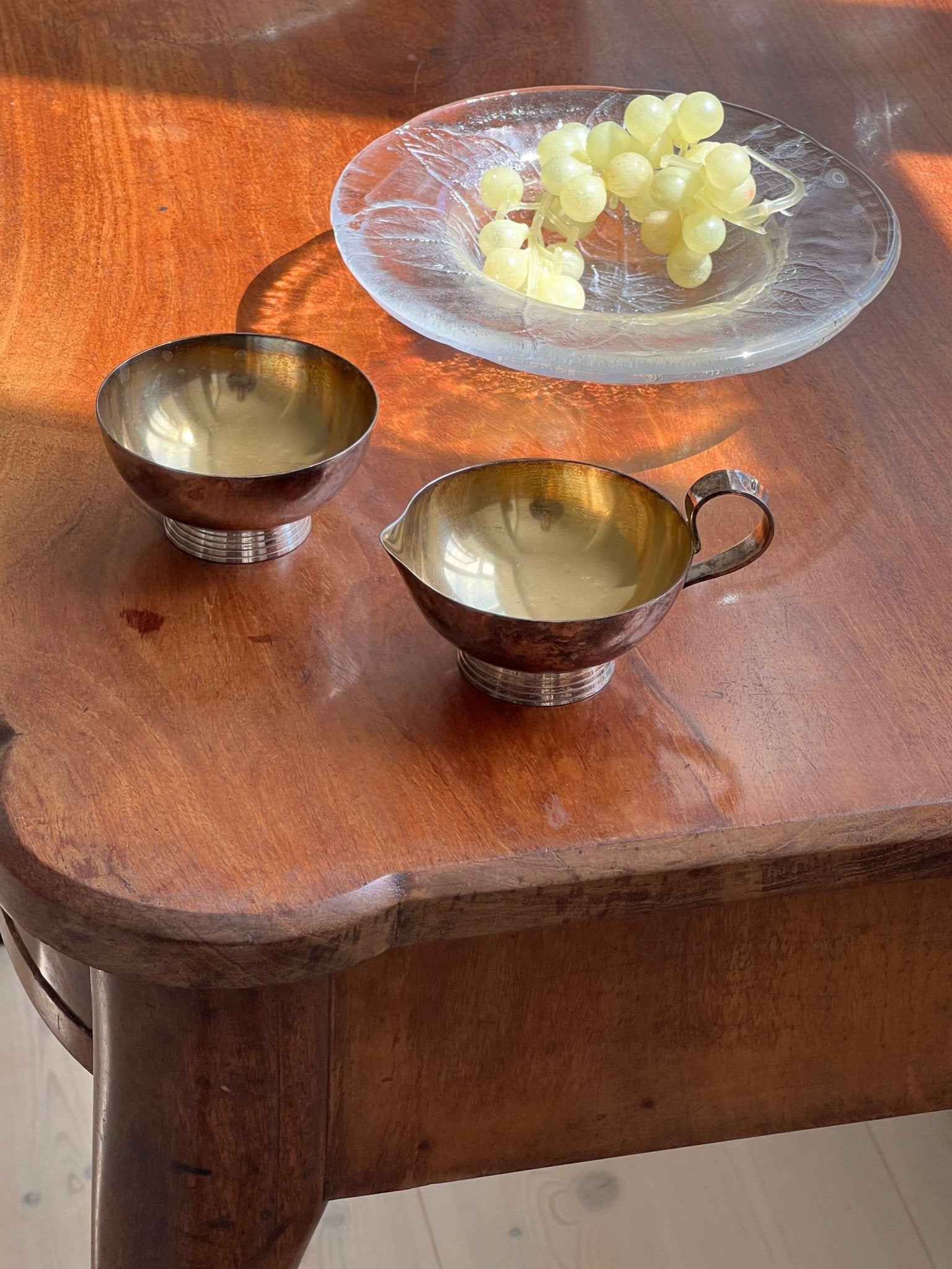 Sugar bowl and creamer - NEROLI