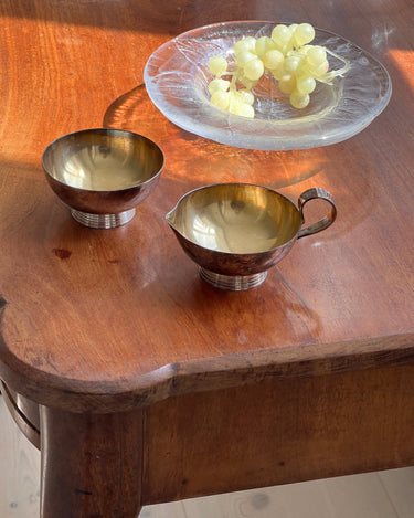 Sugar bowl and creamer - NEROLI