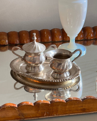 Sugar bowl and creamer set - NEROLI