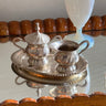 Sugar bowl and creamer set - NEROLI