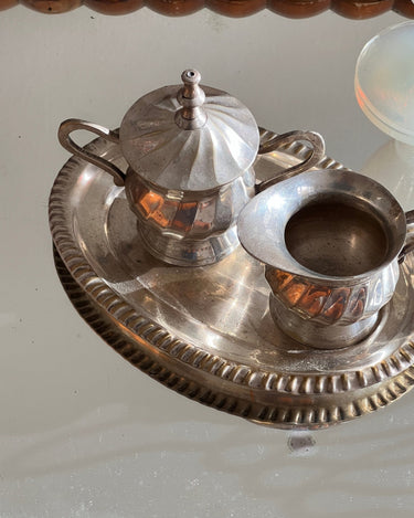 Sugar bowl and creamer set - NEROLI