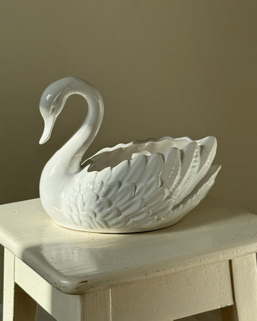 Swan vase - NEROLI