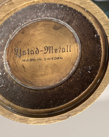 Swedish brass vase - NEROLI