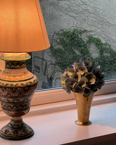 Swedish brass vase - NEROLI