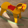 Swedish rocking horse - NEROLI