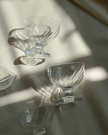 Swirl dessert bowls - NEROLI
