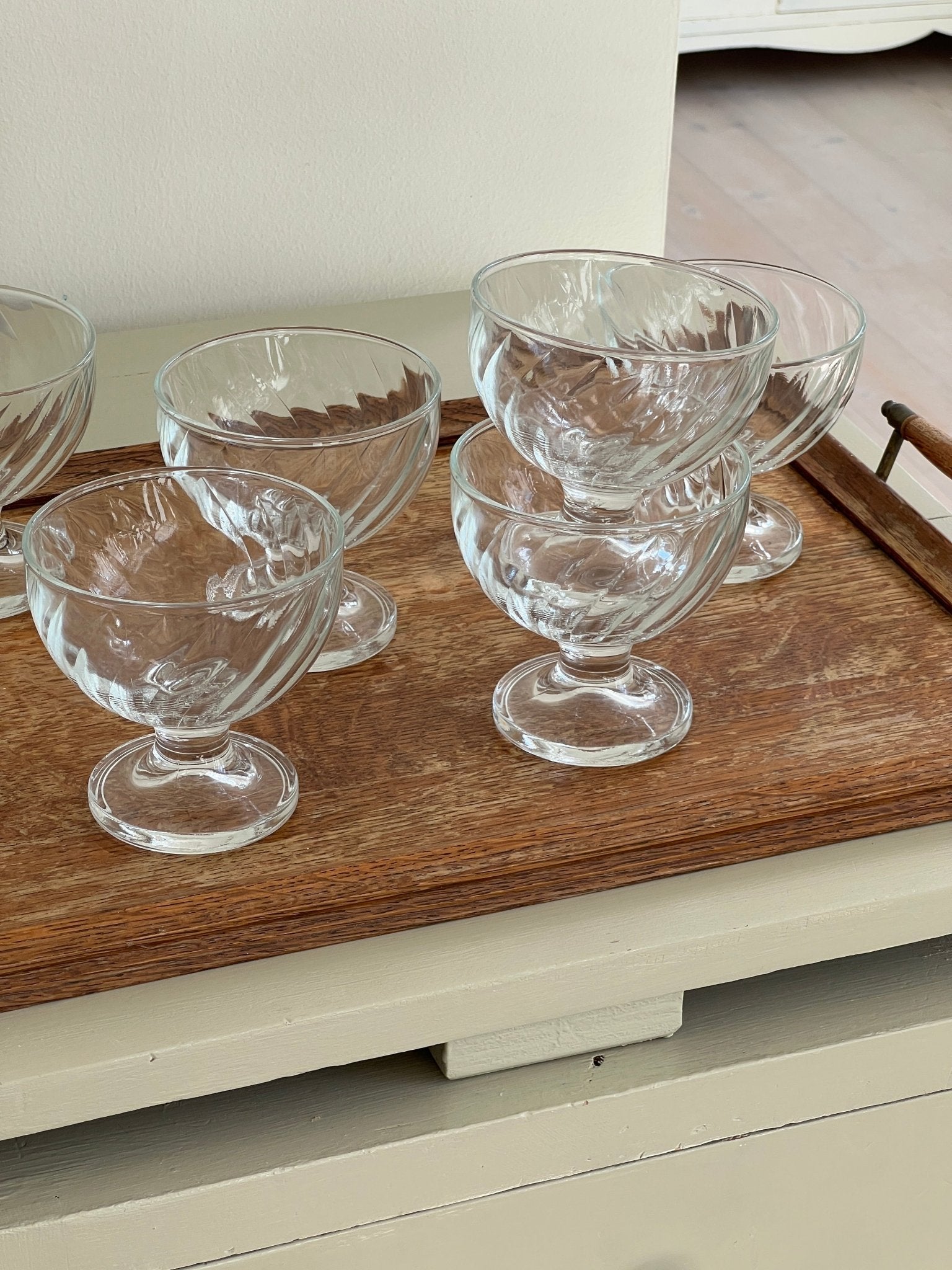 Swirl dessert bowls - NEROLI