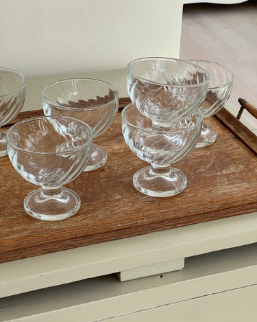 Swirl dessert bowls - NEROLI