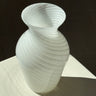Swirl glass vase - NEROLI