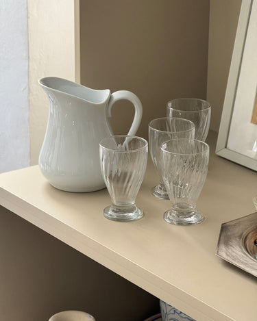Swirl glasses (5 pcs) - NEROLI