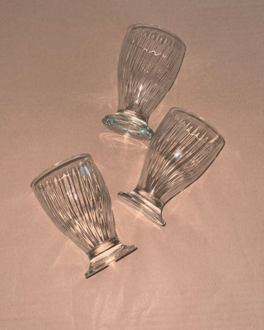 Swirl glasses (5 pcs) - NEROLI
