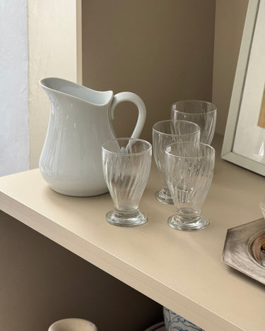 Swirl glasses (5 pcs) - NEROLI