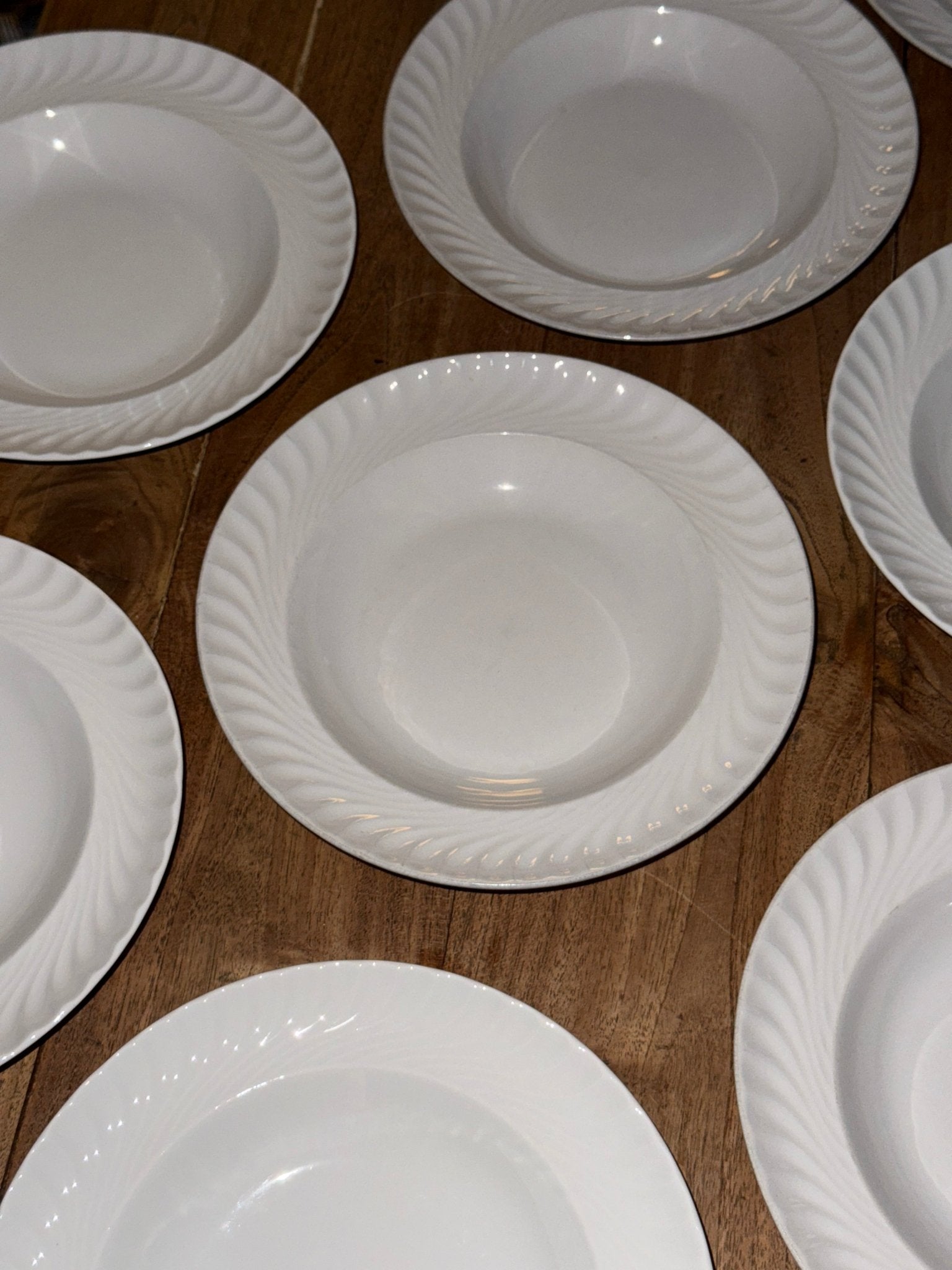 Swirl pasta plates (11 pcs) - NEROLI