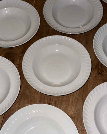 Swirl pasta plates (11 pcs) - NEROLI