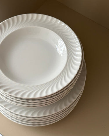 Swirl pasta plates (11 pcs) - NEROLI