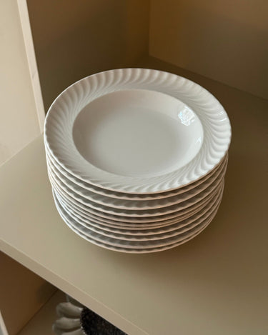 Swirl pasta plates (11 pcs) - NEROLI