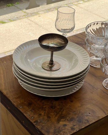 Swirl plates (5 pcs) - NEROLI