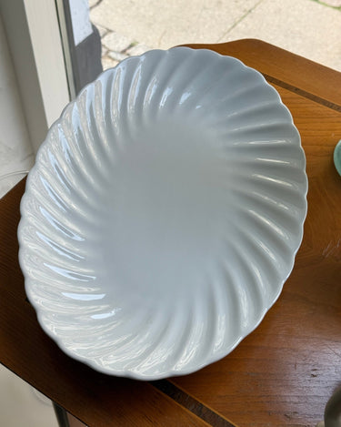 Swirl platter - NEROLI