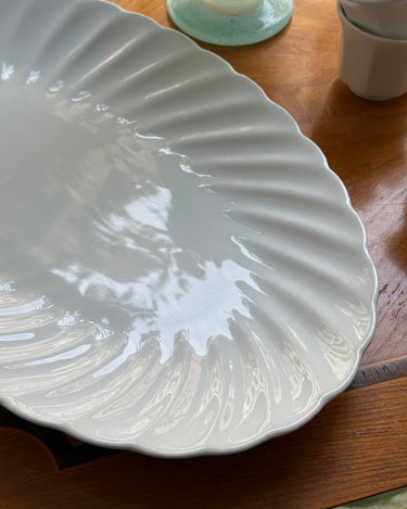 Swirl platter - NEROLI