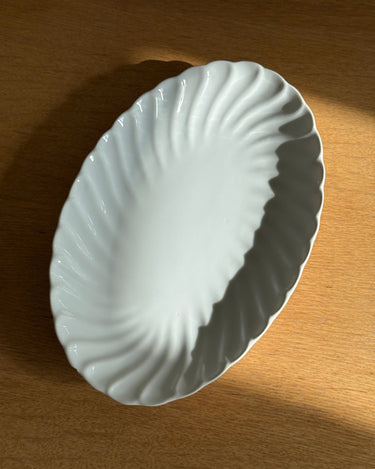 Swirl platter - NEROLI