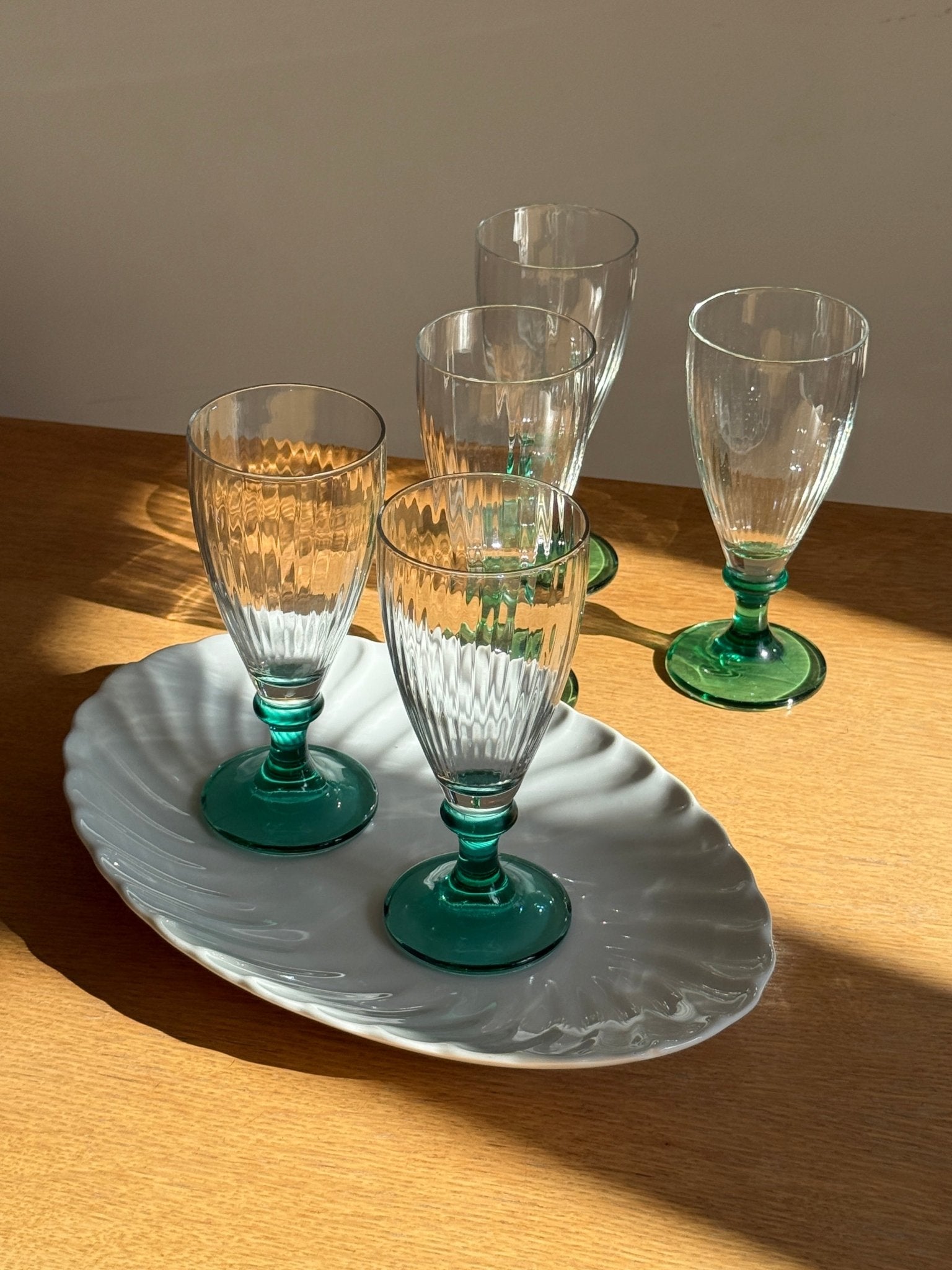 Swirl platter - NEROLI