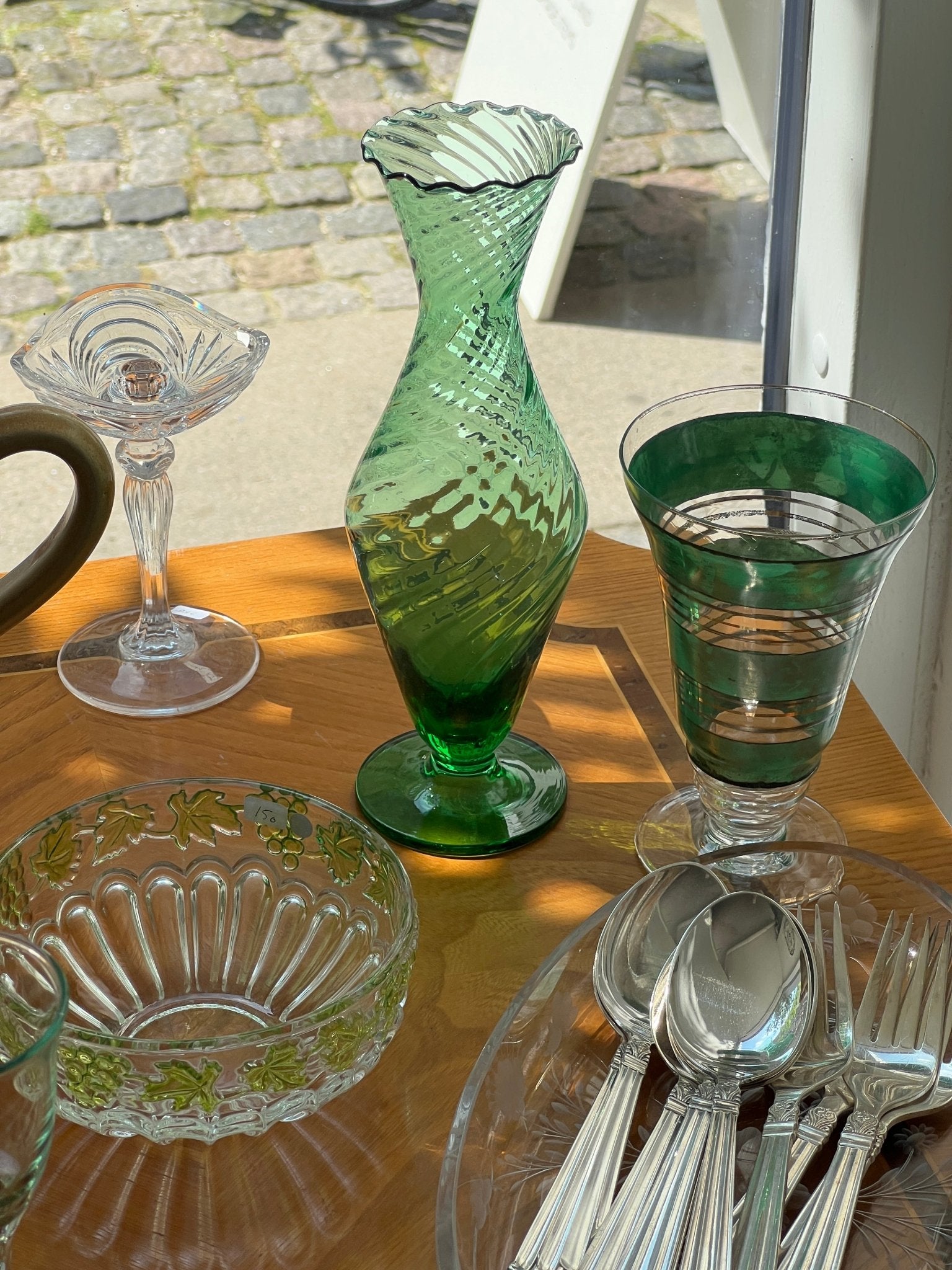 Swirl vase - NEROLI
