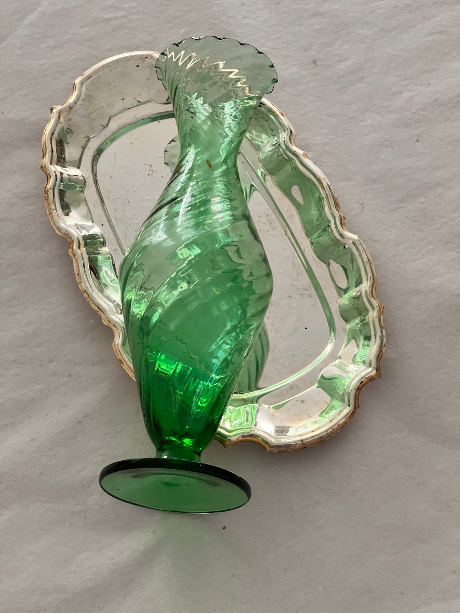 Swirl vase - NEROLI