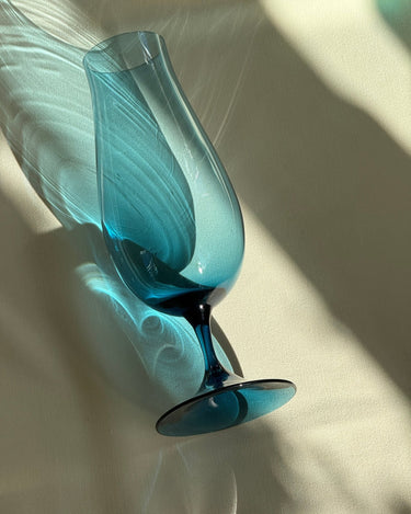 Tall blue vase - NEROLI