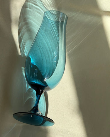 Tall blue vase - NEROLI