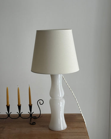 Tall glass lamp - NEROLI