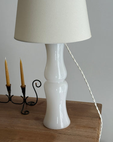 Tall glass lamp - NEROLI