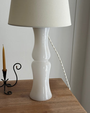 Tall glass lamp - NEROLI