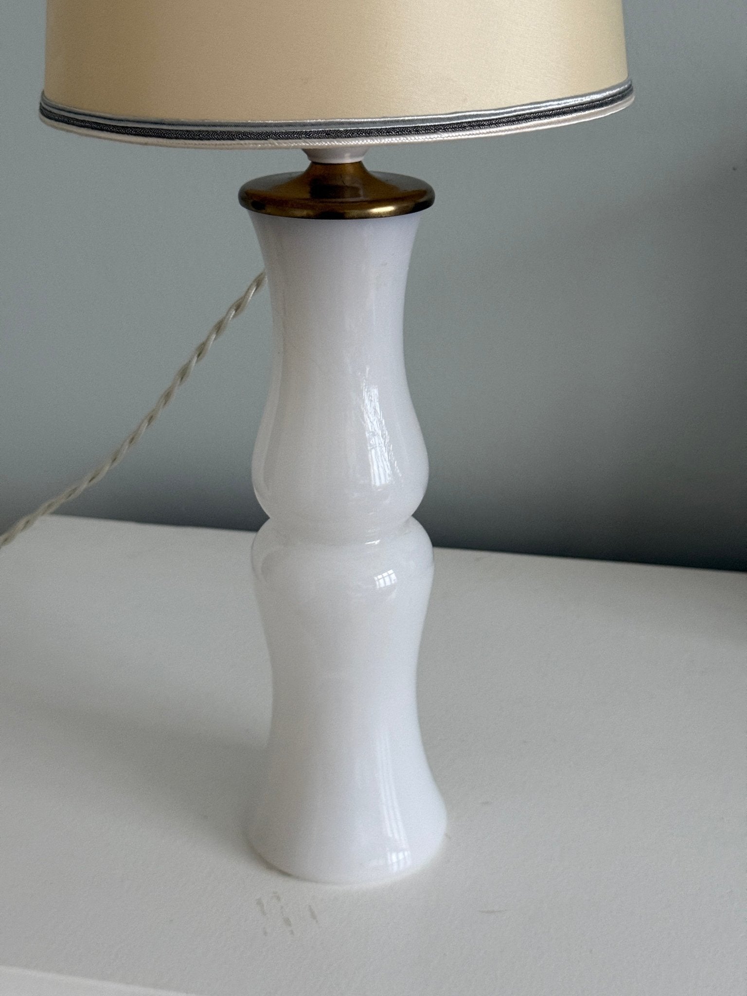Tall glass lamp - NEROLI