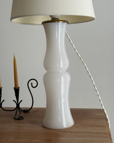 Tall glass lamp - NEROLI