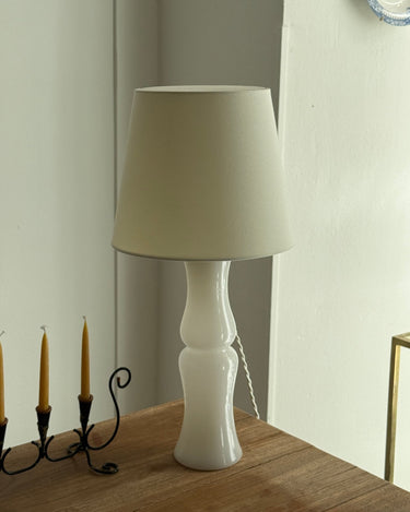 Tall glass lamp - NEROLI