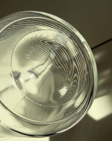 Tall glass pitcher - NEROLI