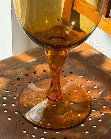 Tall glass vase - NEROLI