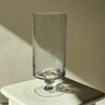 Tall glass vase - NEROLI