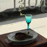 Tall glass vase - NEROLI