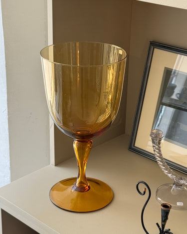 Tall glass vase - NEROLI