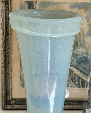 Tall glass vase - NEROLI