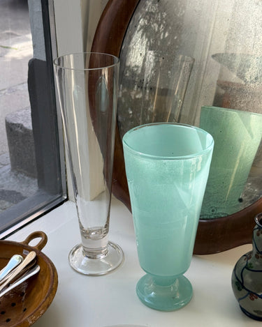 Tall glass vase - NEROLI