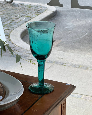 Tall glass vase - NEROLI