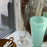 Tall glass vase - NEROLI