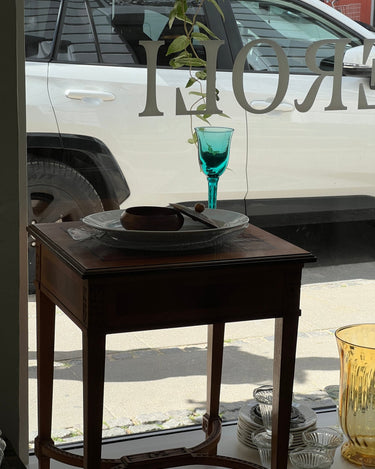 Tall glass vase - NEROLI